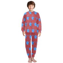 Load image into Gallery viewer, Big Boys' Crew Neck Long Pajama Set