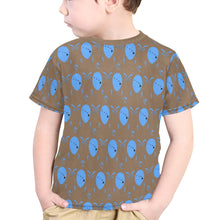 Load image into Gallery viewer, Little Boys' All Over Print Crew Neck T-Shirt