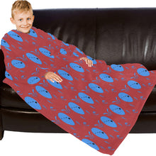 Load image into Gallery viewer, Blanket Robe with Sleeves for Kids