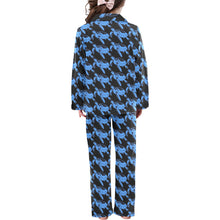 Load image into Gallery viewer, Little Girls' V-Neck Long Pajama Set