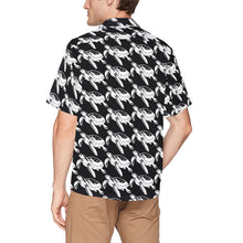 Load image into Gallery viewer, Bluwaii Hawaiian Shirt with Chest Pocket