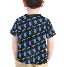 Load image into Gallery viewer, Little Boys' All Over Print Crew Neck T-Shirt