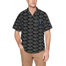Load image into Gallery viewer, Bluwaii Hawaiian Shirt with Chest Pocket