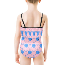 Load image into Gallery viewer, Kids' Spaghetti Strap Ruffle Swimsuit