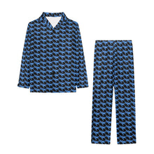 Load image into Gallery viewer, Big Girls' V-Neck Long Pajama Set