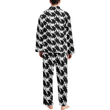 Load image into Gallery viewer, Bluwaii Men's V-Neck Pajama Set