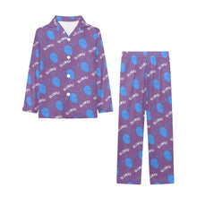 Load image into Gallery viewer, Big Girls' V-Neck Long Pajama Set