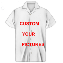 Load image into Gallery viewer, Chemise Polynesian Tribal Hibiscus Plumeria Hawaiian Tops Shirts for Men