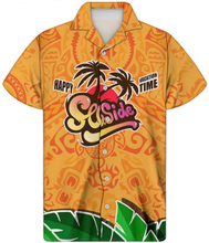 Load image into Gallery viewer, Men's Tropical Hawaiian Print Casual Tops Summer Short Sleeve Oversize Shirt