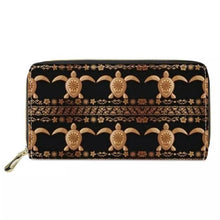 Load image into Gallery viewer, Turquoise Tribal Sea Turtle Hawaiian Shoulder Handbags for Women