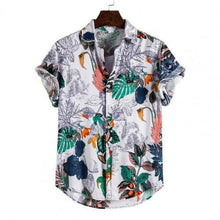Load image into Gallery viewer, Summer Floral Loose Baggy Casual Hawaiian Holiday Beach Shirt for Men
