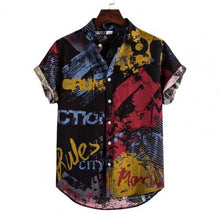 Load image into Gallery viewer, Summer Floral Loose Baggy Casual Hawaiian Holiday Beach Shirt for Men