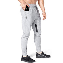Load image into Gallery viewer, Men's Casual Trousers Joggers Sweatpants Mobile Phone Pocket Settings Fashion New Men's Trousers Polyester Micro Stretch Fabric