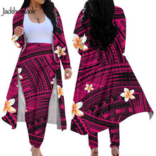 Load image into Gallery viewer, Tropical Polynesian Turtle Pattern Spring Autumn Elegant 2 Piece Outfits
