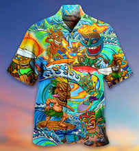 Load image into Gallery viewer, New Hawaiian Beach 3D Print Short Sleeve Shirt for Men