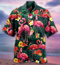 Load image into Gallery viewer, New Hawaiian Beach 3D Print Short Sleeve Shirt for Men