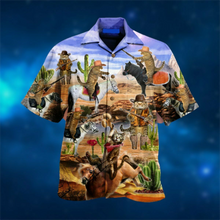 Load image into Gallery viewer, New Hawaiian Beach 3D Print Short Sleeve Shirt for Men