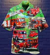Load image into Gallery viewer, New Hawaiian Beach 3D Print Short Sleeve Shirt for Men
