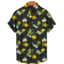 Load image into Gallery viewer, Hawaiian 3D Fruit Pattern Short Sleeve Aloha Shirt Unisex