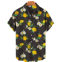 Load image into Gallery viewer, Hawaiian 3D Fruit Pattern Short Sleeve Aloha Shirt Unisex