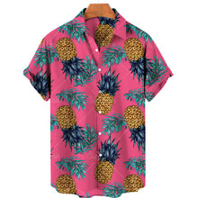 Load image into Gallery viewer, Hawaiian 3D Fruit Pattern Short Sleeve Aloha Shirt Unisex