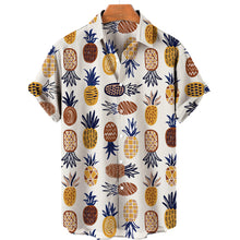Load image into Gallery viewer, Hawaiian 3D Fruit Pattern Short Sleeve Aloha Shirt Unisex