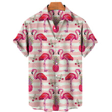 Load image into Gallery viewer, Hawaiian 3D Fruit Pattern Short Sleeve Aloha Shirt Unisex