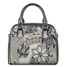 Load image into Gallery viewer, Custom Polynesian Hawaiian style Sea turtle Messenger Bag for Women