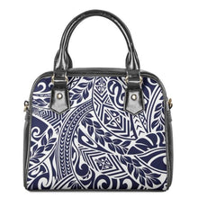 Load image into Gallery viewer, Custom Polynesian Hawaiian style Sea turtle Messenger Bag for Women