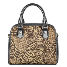 Load image into Gallery viewer, Custom Polynesian Hawaiian style Sea turtle Messenger Bag for Women
