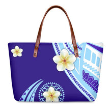 Load image into Gallery viewer, Vintage Hawaiian Style Polynesian Tribal Stripe Design Luxury Handbag