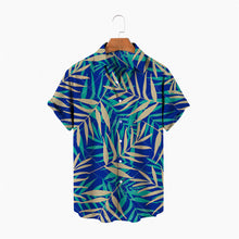 Load image into Gallery viewer, Flowers Summer Fashion Plant Print Men's Short Sleeve Hawaiian/Aloha Shirt