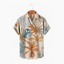 Load image into Gallery viewer, Fashion Men's Color Printed Beach Aloha/Hawaiian Short Sleeve Shirt