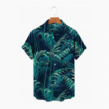Load image into Gallery viewer, Fashion Men's Color Printed Beach Aloha/Hawaiian Short Sleeve Shirt