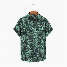 Load image into Gallery viewer, Fashion Men's Color Printed Beach Aloha/Hawaiian Short Sleeve Shirt