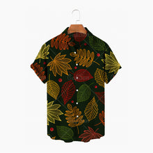 Load image into Gallery viewer, Fashion Men's Color Printed Beach Aloha/Hawaiian Short Sleeve Shirt