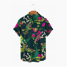Load image into Gallery viewer, Fashion Men's Color Printed Beach Aloha/Hawaiian Short Sleeve Shirt