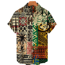Load image into Gallery viewer, Vintage Summer Style 3D Print Cropped Flap Loose Hawaiian Fashion Shirt Unisex