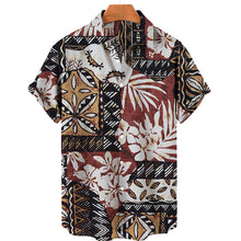 Load image into Gallery viewer, Vintage Summer Style 3D Print Cropped Flap Loose Hawaiian Fashion Shirt Unisex
