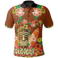 Load image into Gallery viewer, Hawaii All Over Summer Fashion 3D Printed Polo Shirt for Men and Women