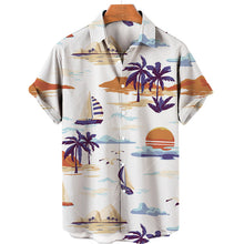 Load image into Gallery viewer, Fashion Coconut Hawaiian/Aloha Short Sleeve Shirt