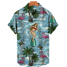 Load image into Gallery viewer, Fashion Coconut Hawaiian/Aloha Short Sleeve Shirt