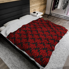 Load image into Gallery viewer, Bluwaii Velveteen Plush Blanket

