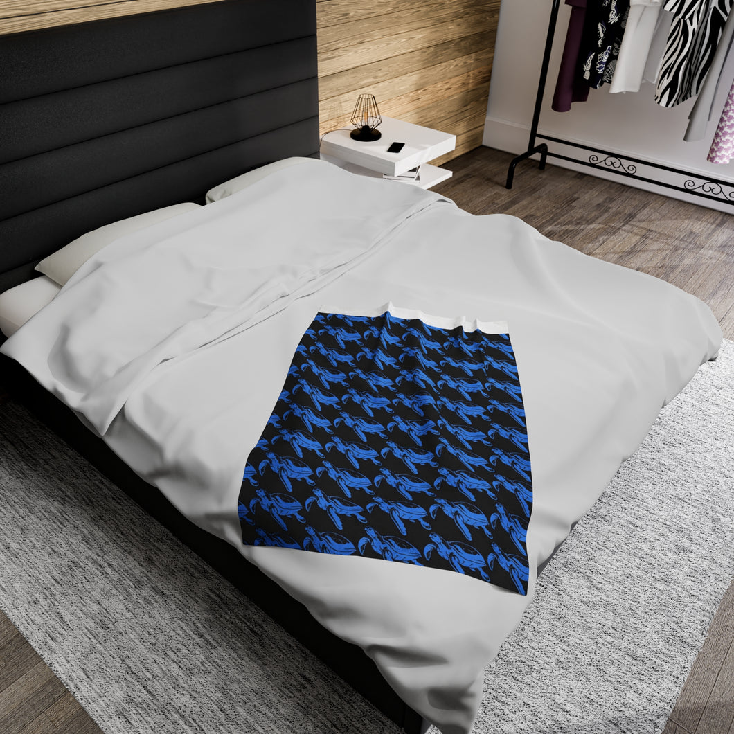 Bluwaii Velveteen Plush Blanket