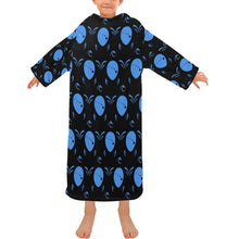 Load image into Gallery viewer, Blanket Robe with Sleeves for Kids
