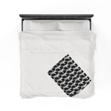 Load image into Gallery viewer, Bluwaii Velveteen Plush Blanket
