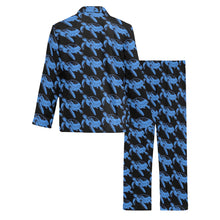 Load image into Gallery viewer, Bluwaii Men&#39;s V-Neck Pajama Set
