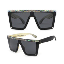 Load image into Gallery viewer, Big Island Abalone Shell and Wood Sunglasses
