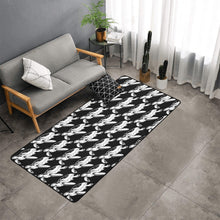 Load image into Gallery viewer, Bluwaii Area Rug with Black Binding 7&#39;x3&#39;3&#39;&#39;
