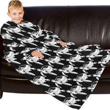 Load image into Gallery viewer, Blanket Robe with Sleeves for Kids
